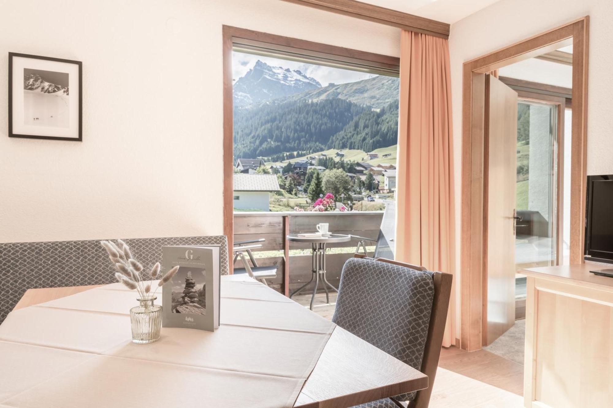Ferienwohnung Haus Gariella Gargellen Exterior foto